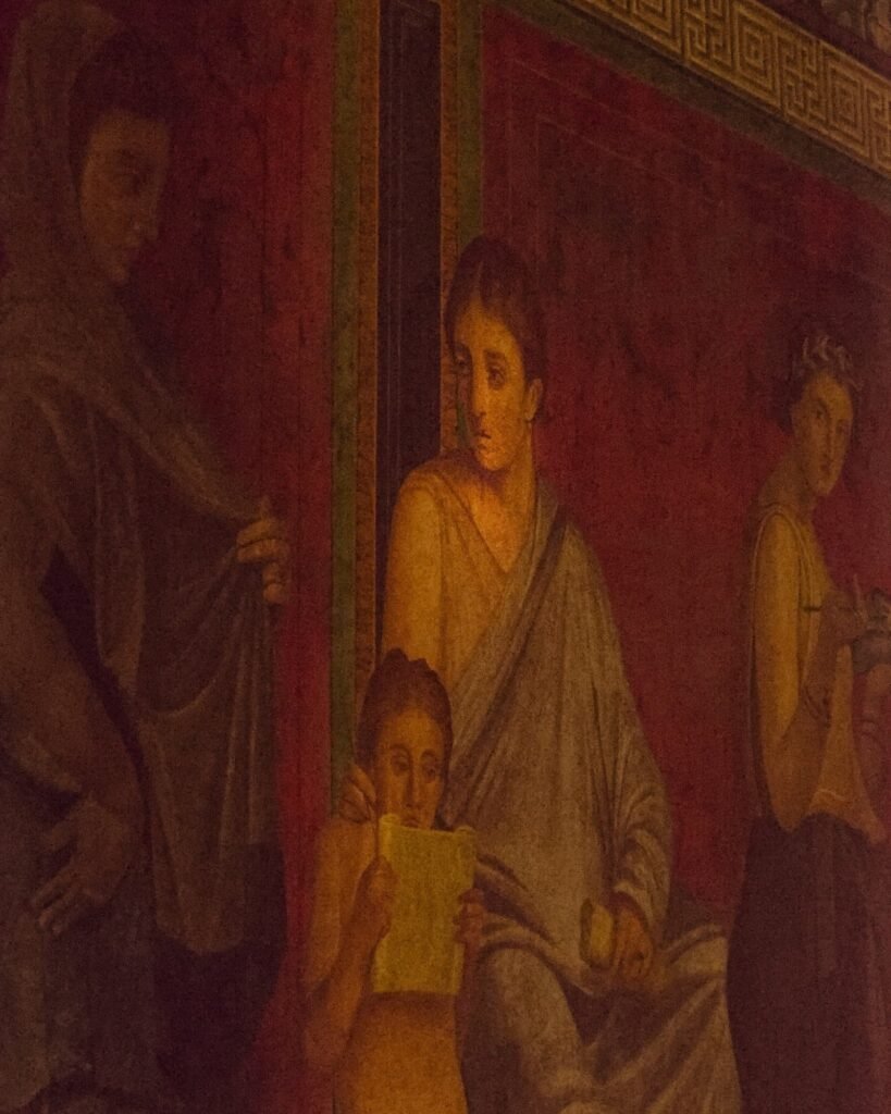 Qué ver en Pompeya - Guía Completa para Visitar el Parque Arqueológico de Pompeya 5 Frescos dentro de las domus del parque arqueológico de Pompeya